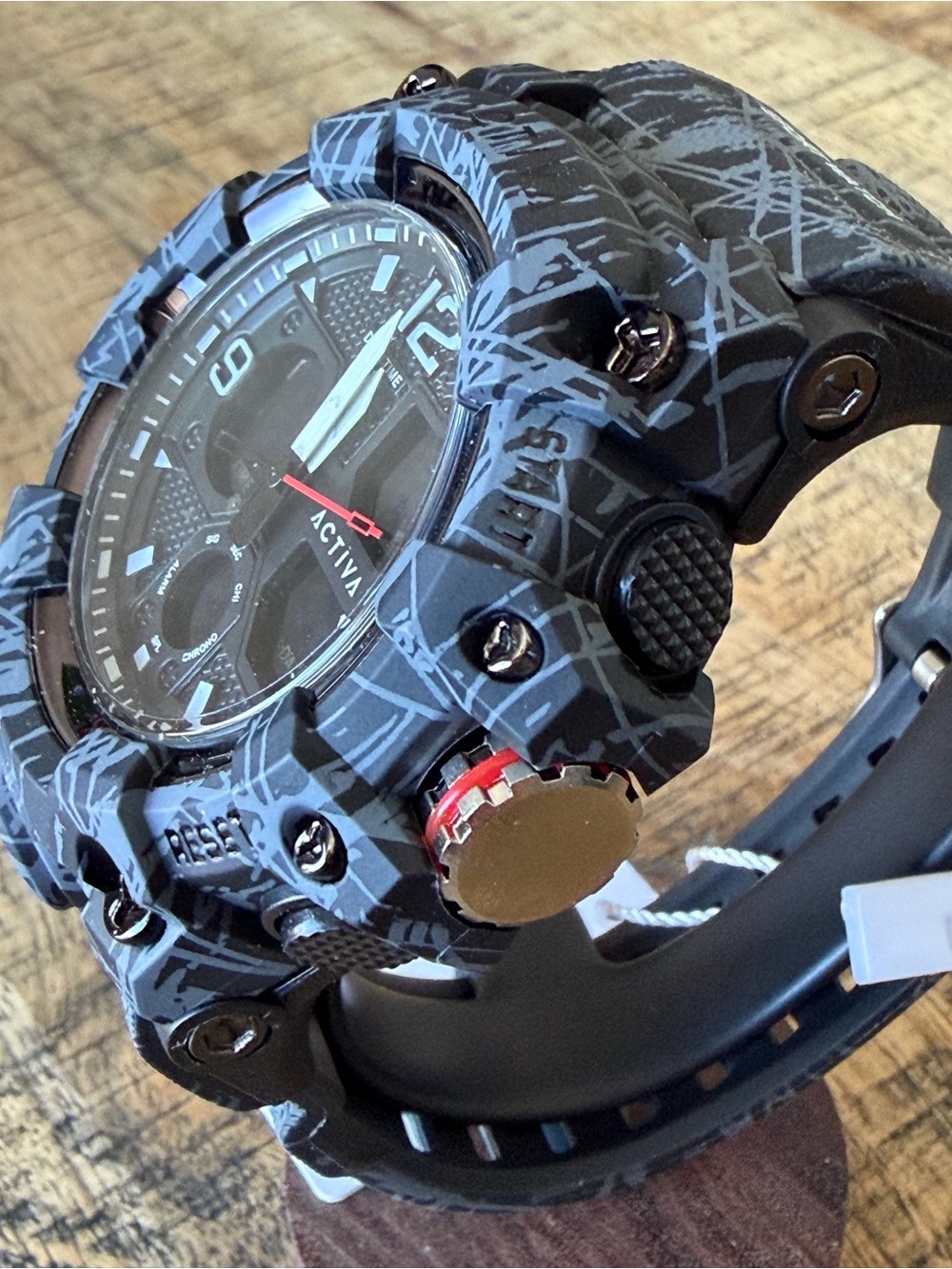 NEW Invicta x Activa Camo Digital-Analog Multi-Function Watch 49mm - ACW8008 NIB - Picture 3 of 9